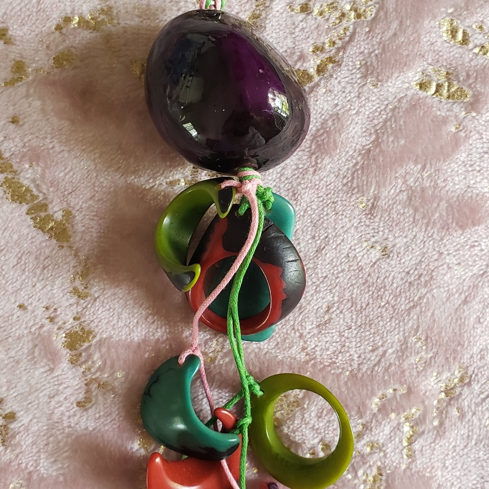 Colombian Keychain, Purple - Picture 5 of 12